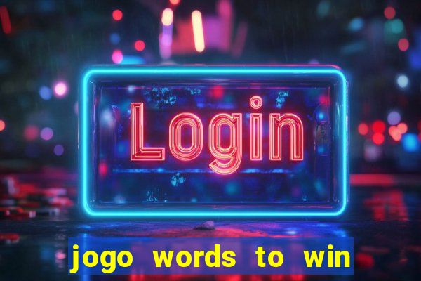 jogo words to win paga mesmo